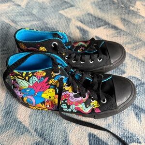 Colorful Kids Converse High-Top Sneakers